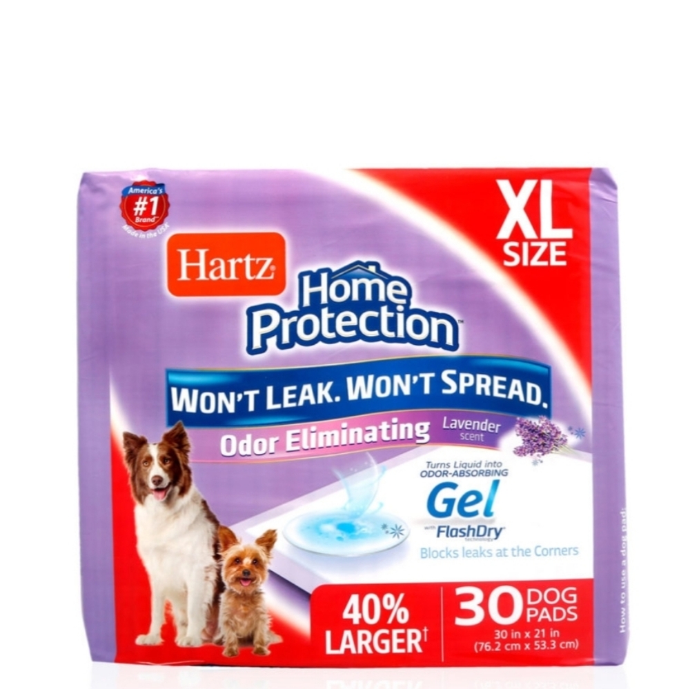 Hartz Xl Lavender Scent Dog Training Pads
